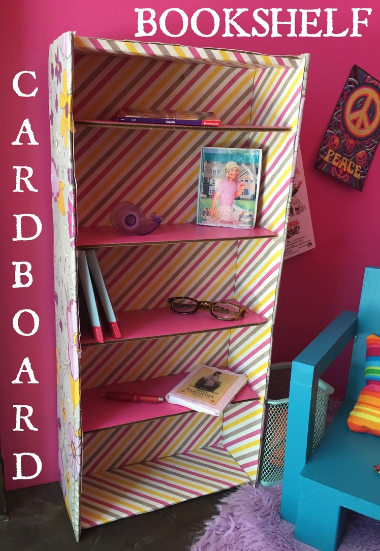 DIY American Girl Doll Bookshelf