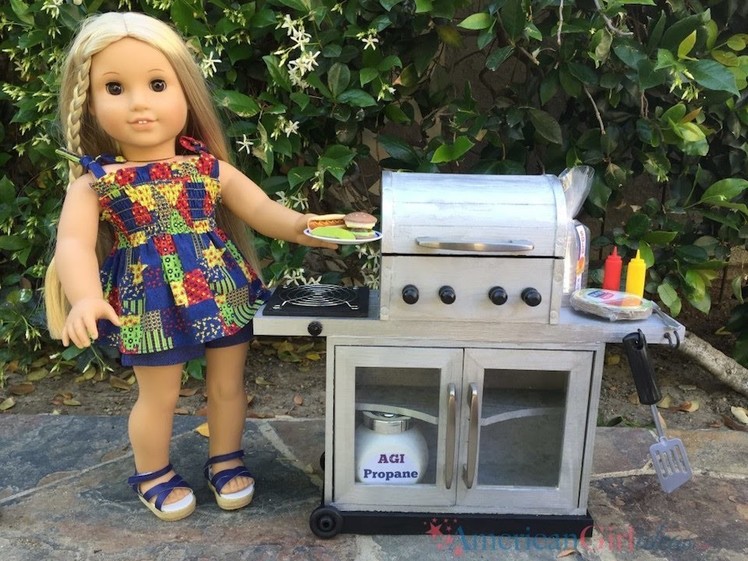 DIY American Girl Doll Grill