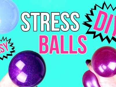 DIY Crafts: How To Make A Squishy Stress Ball - Easy & Cool DIY Project