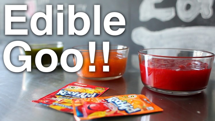 Edible Goo w. Kool-Aid!!