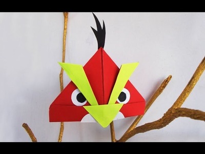 Fun crafts for Kids : Angry Bird Crafts Ideas for kids I Simple Origami Bird | Kids Activities