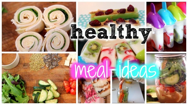 Healthy Meal Ideas ♡ Breakfast, Lunch, and Snack!