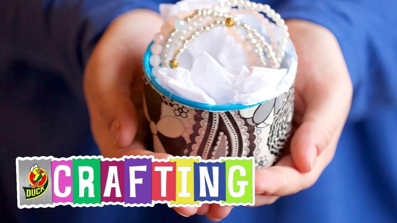 How to Craft a Duct Tape Core Gift Box