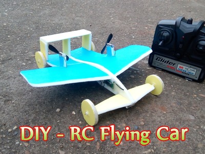 How To make a RC Flying Car Mini