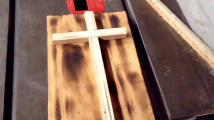 How to make an easy wood cross