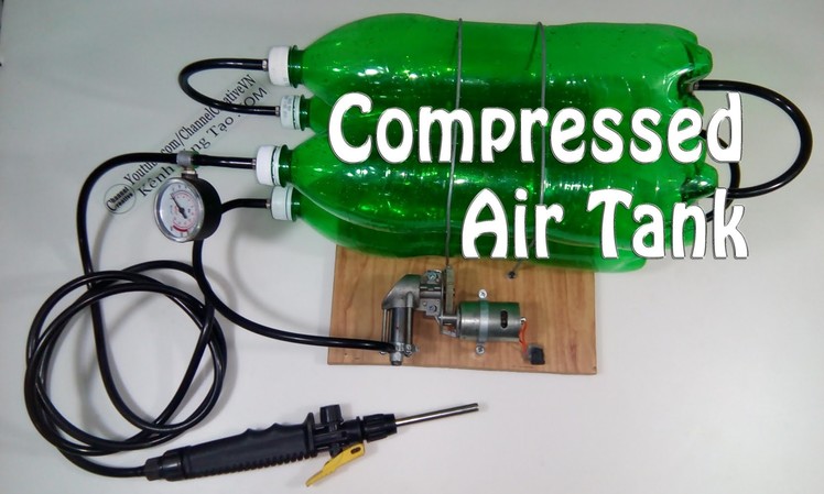 How to make compressed air tank simple