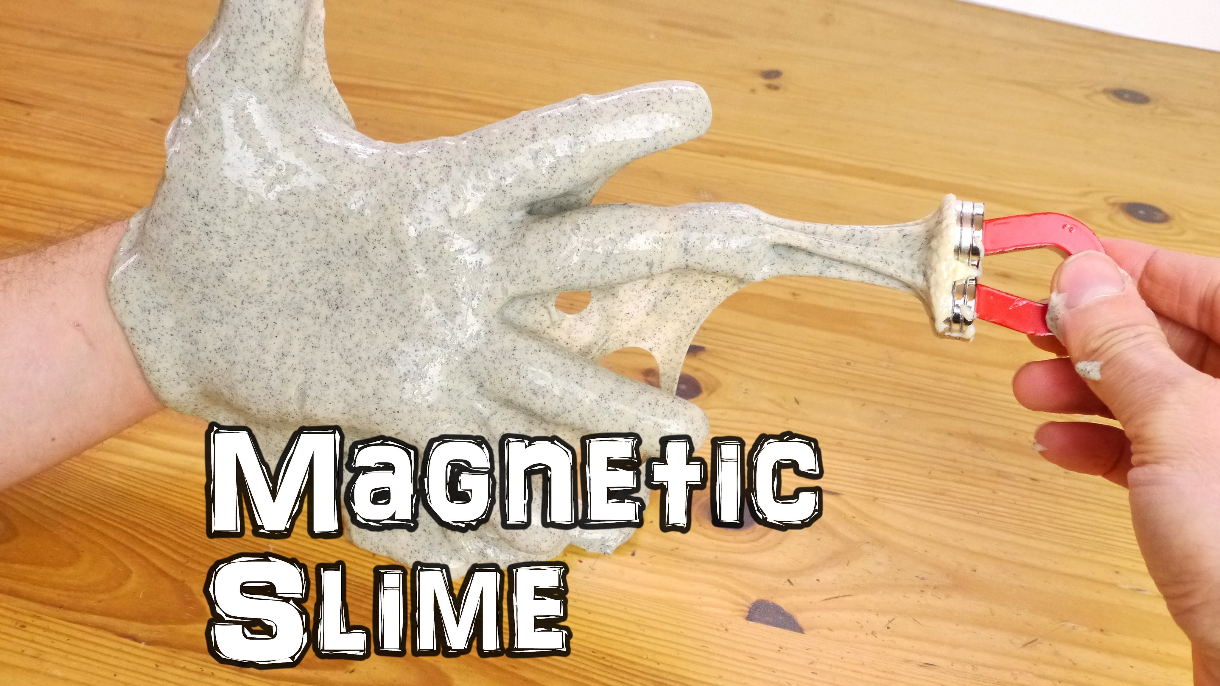 How To Make Magnetic Slime Science Experiment