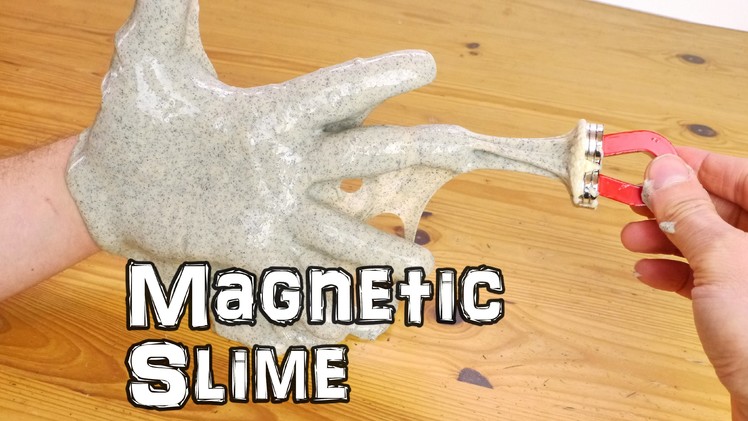 How to Make Magnetic Slime - Science Experiment