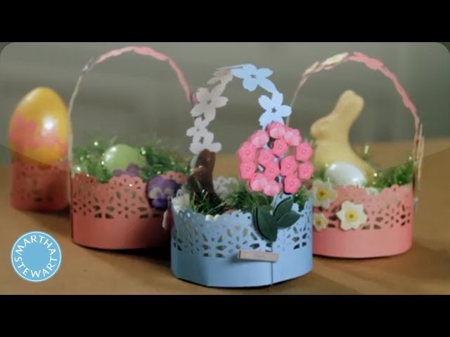 How to Make Mini Easter Baskets - Martha Stewart