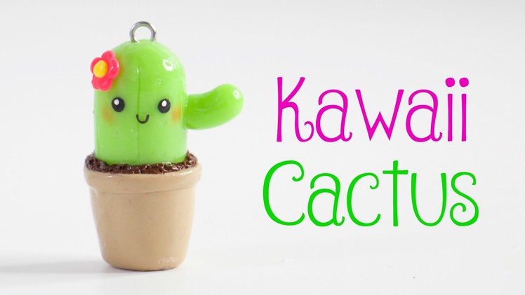 Kawaii Cactus Charm