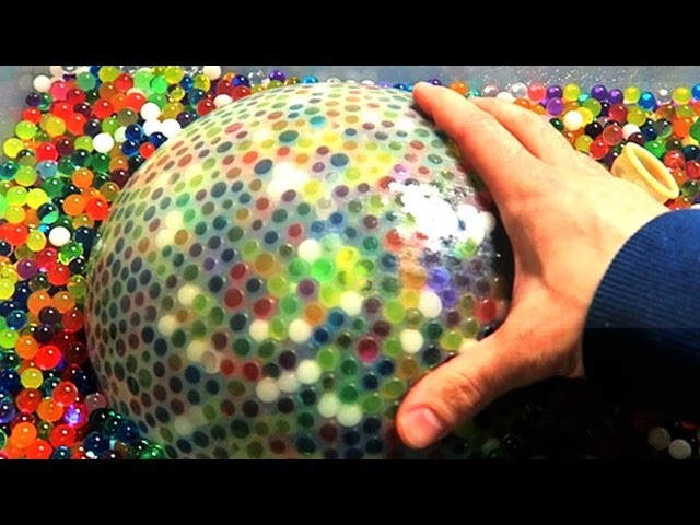 Make the World's Biggest Waterball Orbeez Stress Ball!