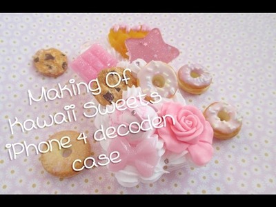 Making of: Kawaii Sweets iPhone 4 Decoden Case feat. Gralice in Wonderland