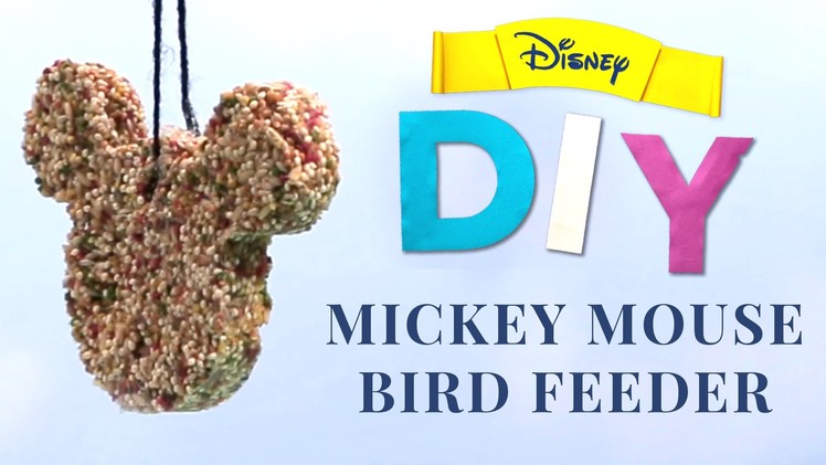Mickey Mouse Bird Feeder | Disney DIY