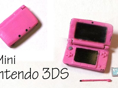 Miniature Nintendo 3DS XL (That Opens) - Polymer Clay Tutorial