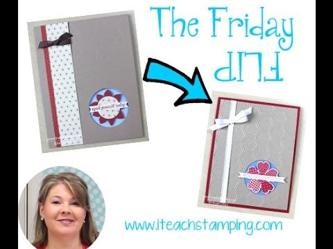 New Friday Flip Card Making Video Tutorial - You Are Amazing