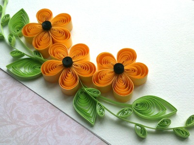 Quilling Ideas: Quilling designs flowers and quilling designs for cards