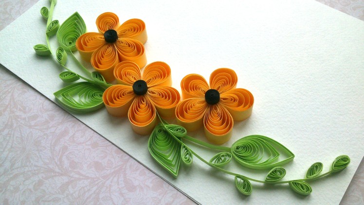 Quilling Ideas: Quilling designs flowers and quilling designs for cards