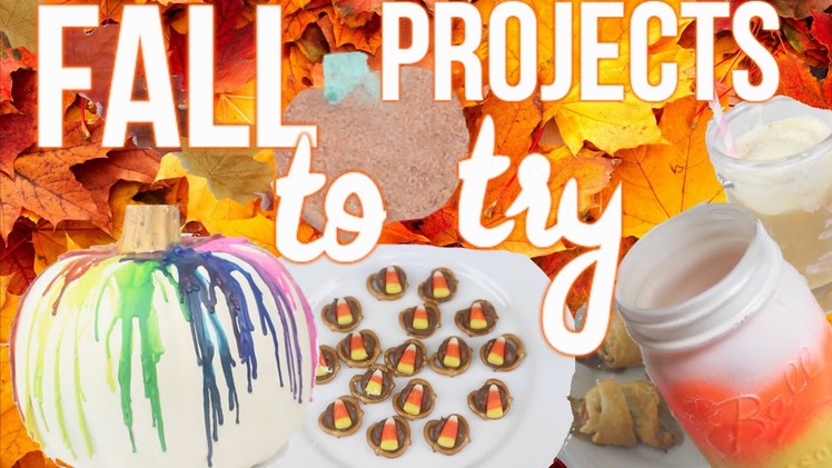 Simple Fall Projects You NEED To Try!