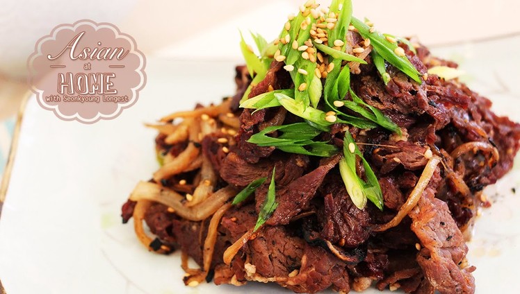 Bulgogi (Korean BBQ Recipe) : Bulgogi Recipe : Grilled Marinated Beef