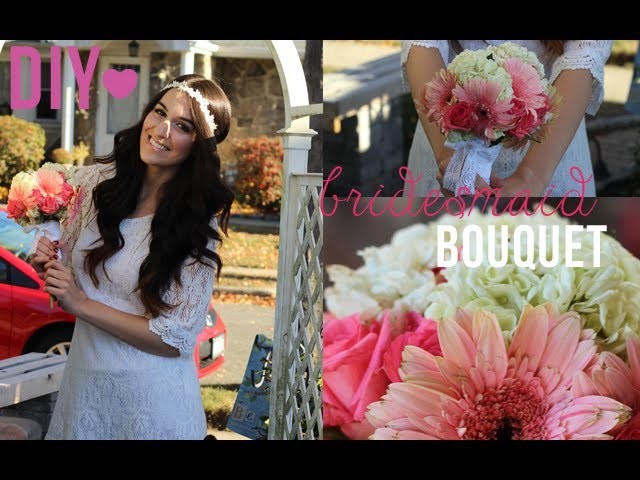 DIY: How to Make Bridesmaid Bouquets!