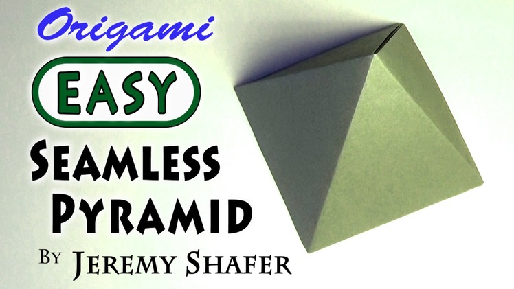 Easy Seamless Pyramid