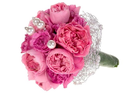 Garden Rose Bridal Bouquet