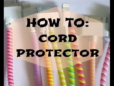 HOW-TO|kikayDIY|cord protector|
