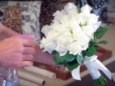 How to Make a Rose Bouquet Floristry Tutorial