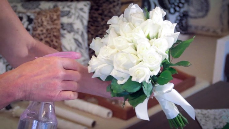 How to Make a Rose Bouquet Floristry Tutorial