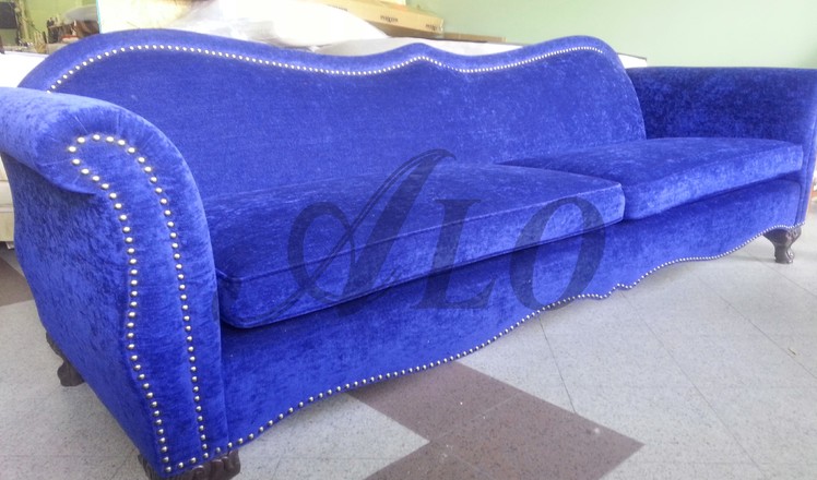 HOW TO UPHOLSTER A NEW SOFA FRAME - ALO Upholstery