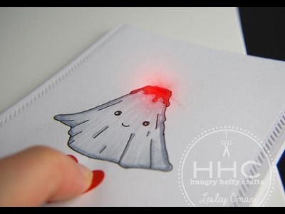 Lava you -  Light Up Valentine's Card with Chibitronics LED