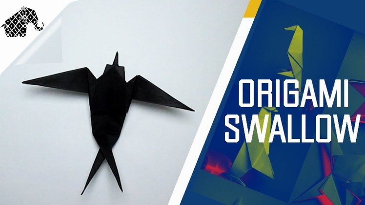 Origami - How To Make An Origami Swallow