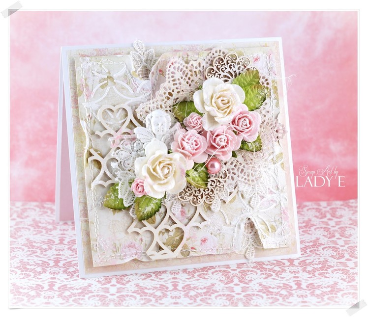 Romantic Shabby Chic Card Tutorial Wild Orchid Crafts