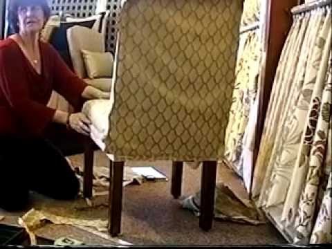 Slipcover a Parson Chair Tutorial Part 2 by Window Coverings by Rosa LLC Litchfield Park AZ