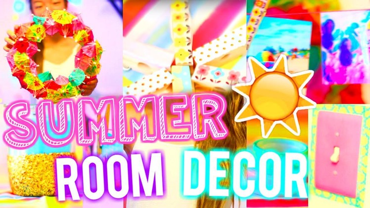 Summer Room Decor! ☼ Tumblr and Pinterest Inspired!
