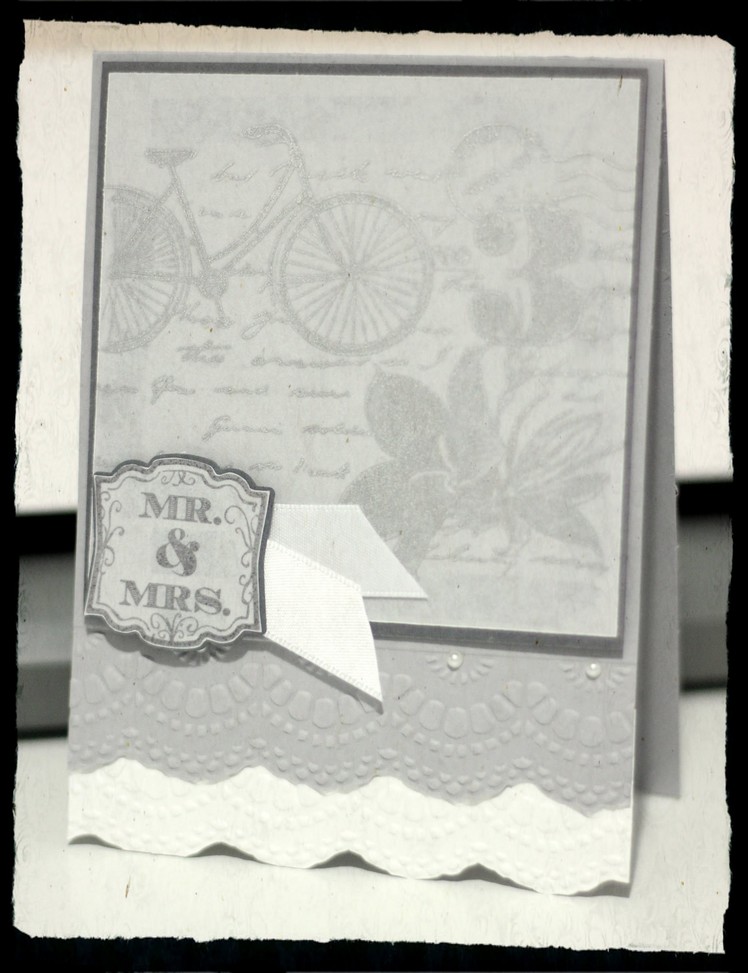 TCIF Stampin Up Label Love Wedding Card