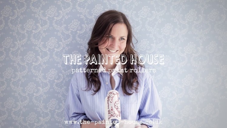 The Painted House - Patterned Paint Rollers - Walls, Furniture & Fabric  www.the-painted-house.co.uk