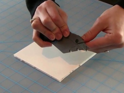 Using the X-ACTO Foam Board Cutter
