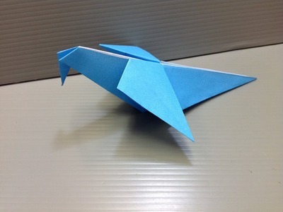 Daily Origami: 138 - Fluttering Pigeon