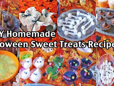 Easy Homemade Halloween Party Food Recipes And Ideas - Sweet Treats!