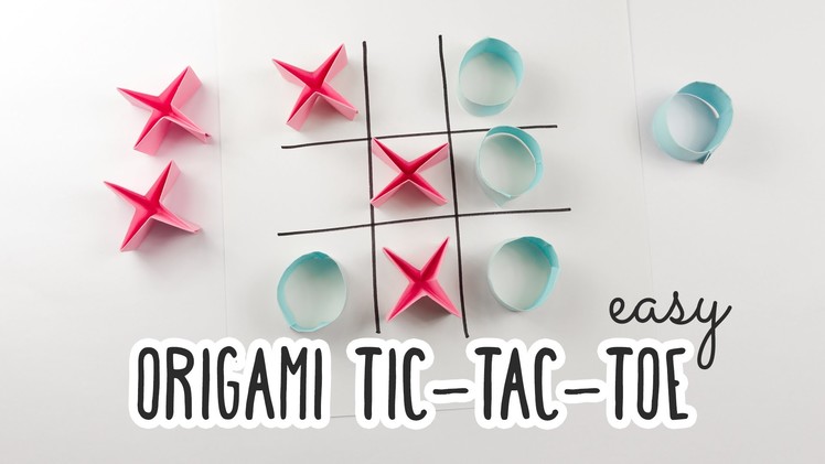 Easy Origami Tic-Tac-Toe Game Tutorial