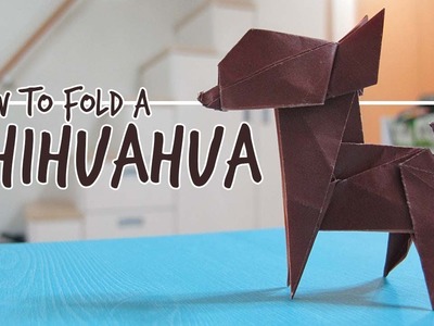 How to Fold an Origami Dog - Chihuahua (Fuchimoto Muneji)