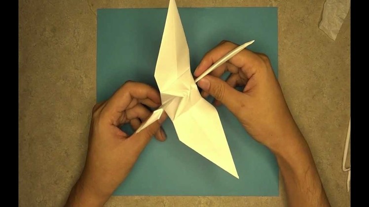 How to make a Crane: Mr.Origami, Lesson 1