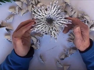 HOW TO MAKE A FLOWER TUTORIAL ORIGAMI 3D EMILIO