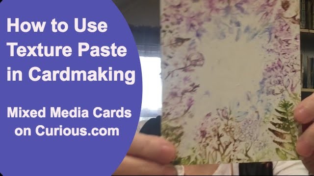 How to Use Texture Paste on Cards