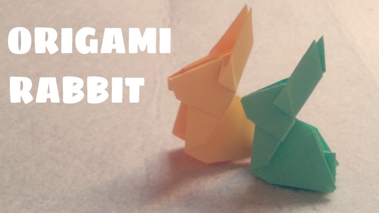 Origami for Kids - Origami Rabbit - Origami Animals