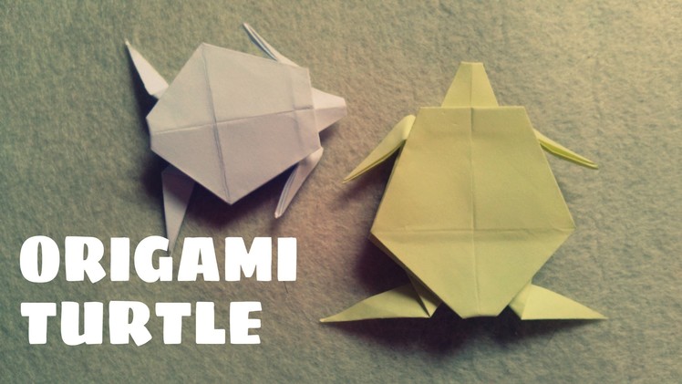 Origami for Kids - Origami Turtle - Origami Animals
