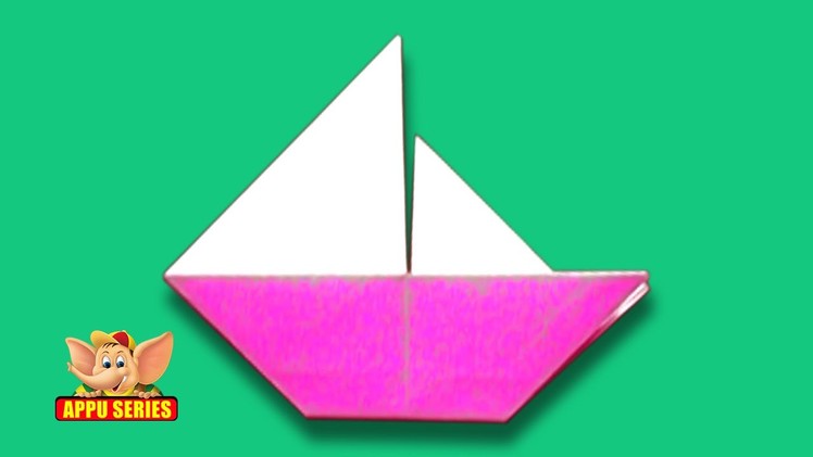 Origami - How to make a different Sail Boat