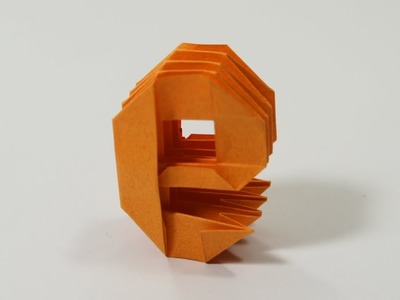 Origami Letter 'e'