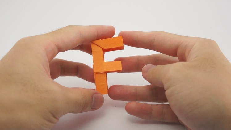 Origami Letter 'F'
